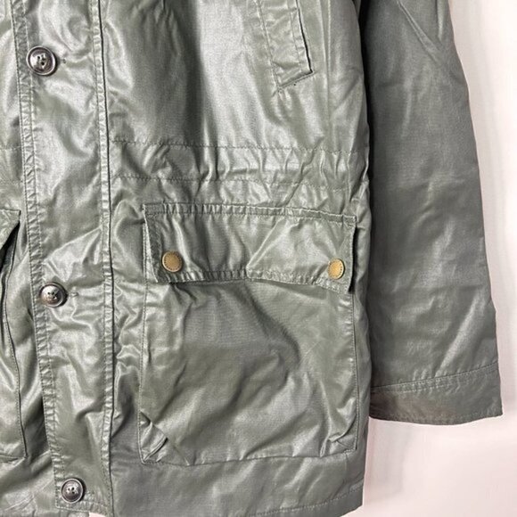 Frank & Oak Khaki Front Pockets Trench Size M - Picture 3 of 5